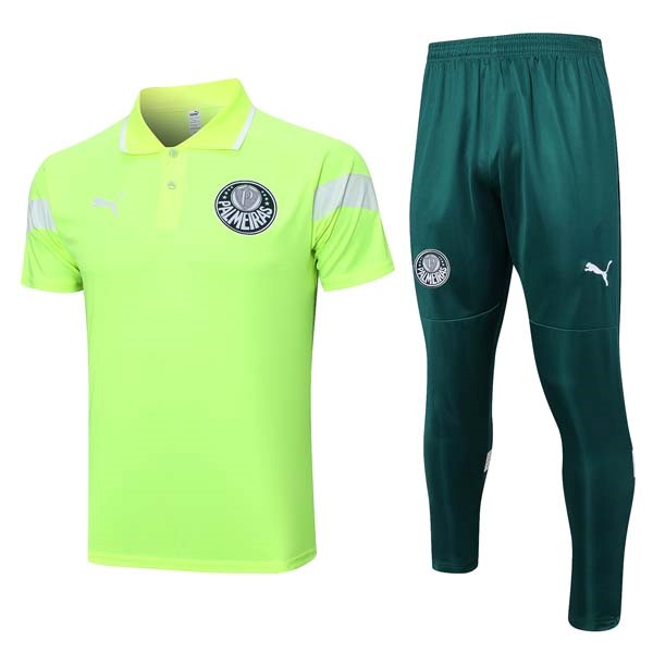 Polo Palmeiras Conjunto Completo 2023-2024 Verde